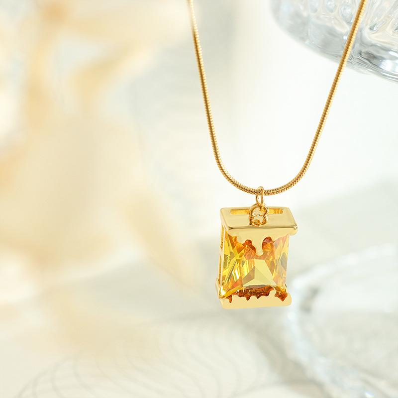 Oil Lamp Design Personality Pendant Earrings Jewelry Set