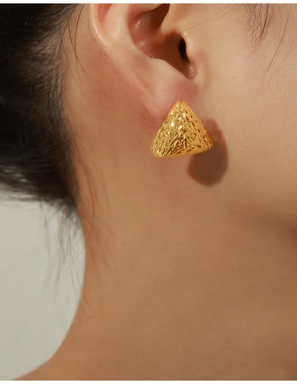 Square Geometric Earrings Fashion Simple Earrings